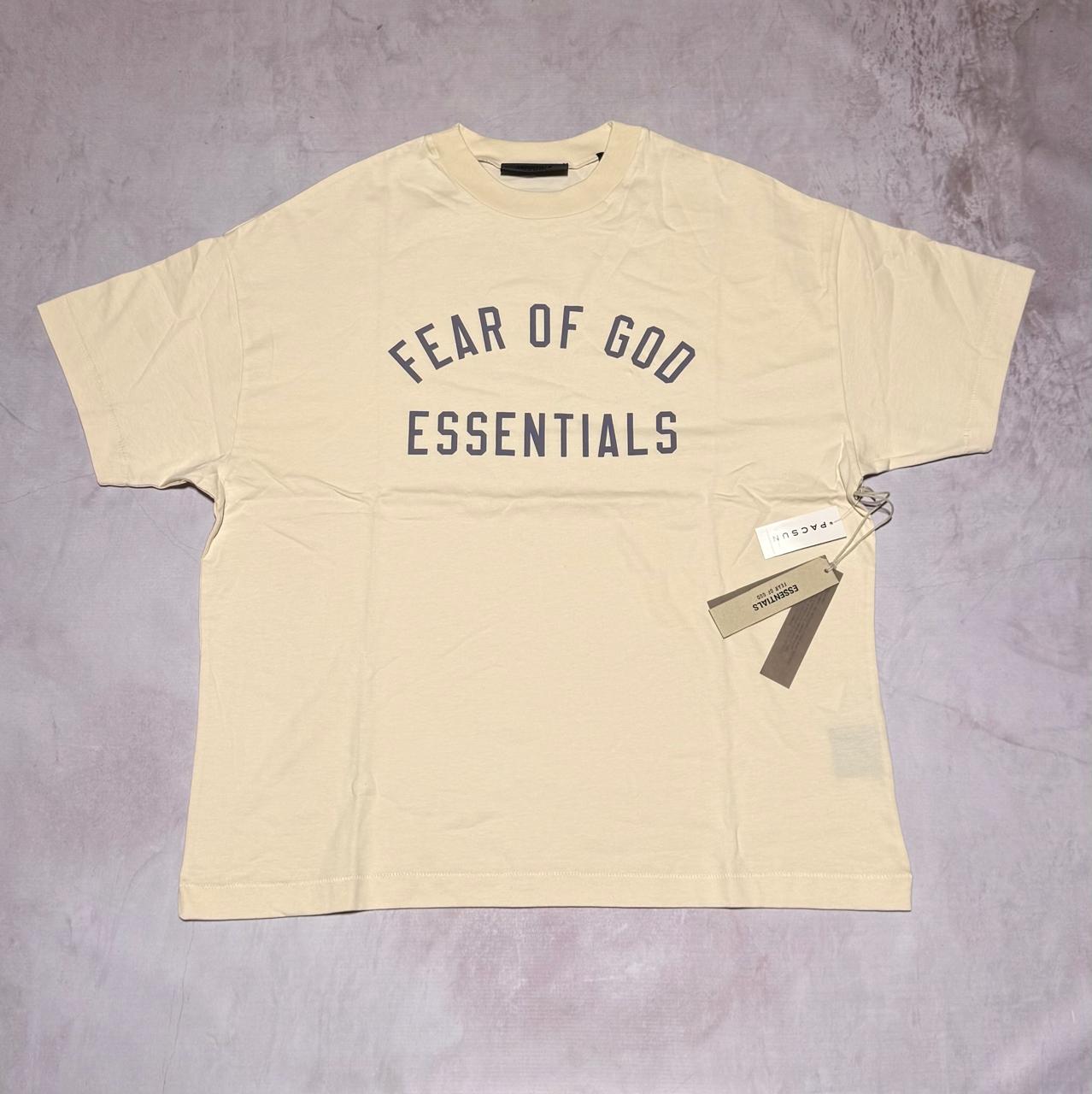 Essentials Cream Tee S24 